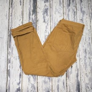 Naked & Famous Selvedge Cotton Duck Work Pants Size 38